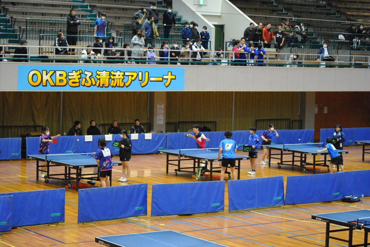 岐阜地区チャンスカップ卓球大会
