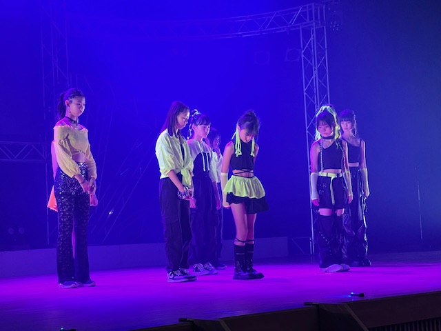 ダンスパフォーマンスの様子