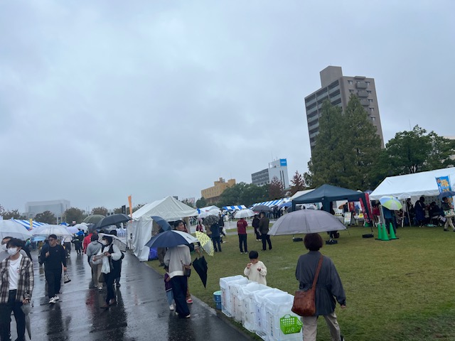 農業フェスティバル外の様子