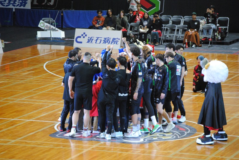 クリスマスコスプレをした選手もちらほら