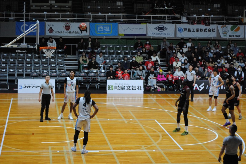 岐阜スゥープスのフリースロー