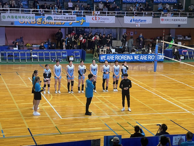 退団セレモニーの様子