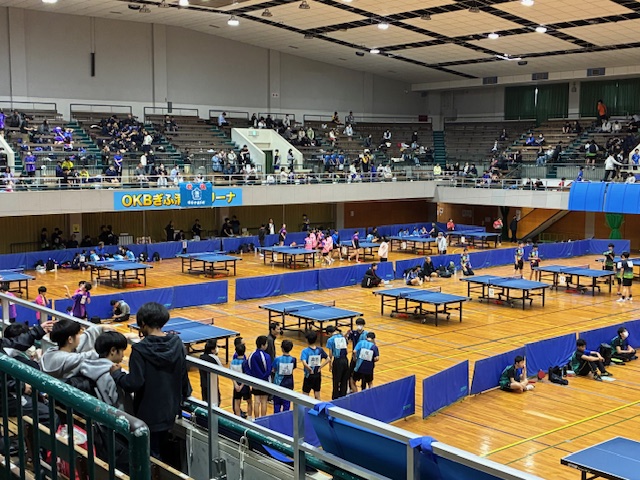 卓球大会の様子