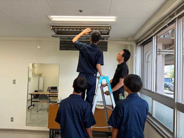 インターンシップの様子